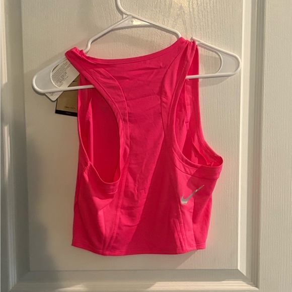 Nike Dri-Fit Race Womens Small Cropped Running Tank New with Tags - Picture 3 of 3